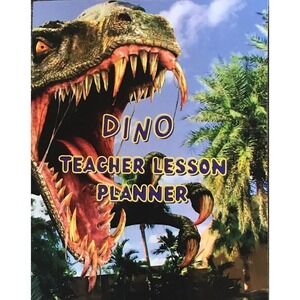 Dino Teacher Lesson Planner New Without Tag ￼